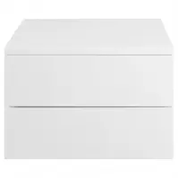 Szafka nocna Double biała 95760