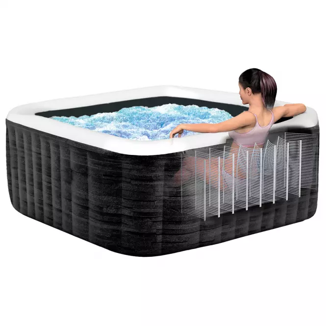Basen z hydromasażem SPA 2,39x0,71 m SQUARE 28452