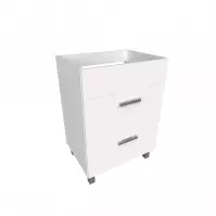 Szafka stojąca Beru 60cm 2S biała