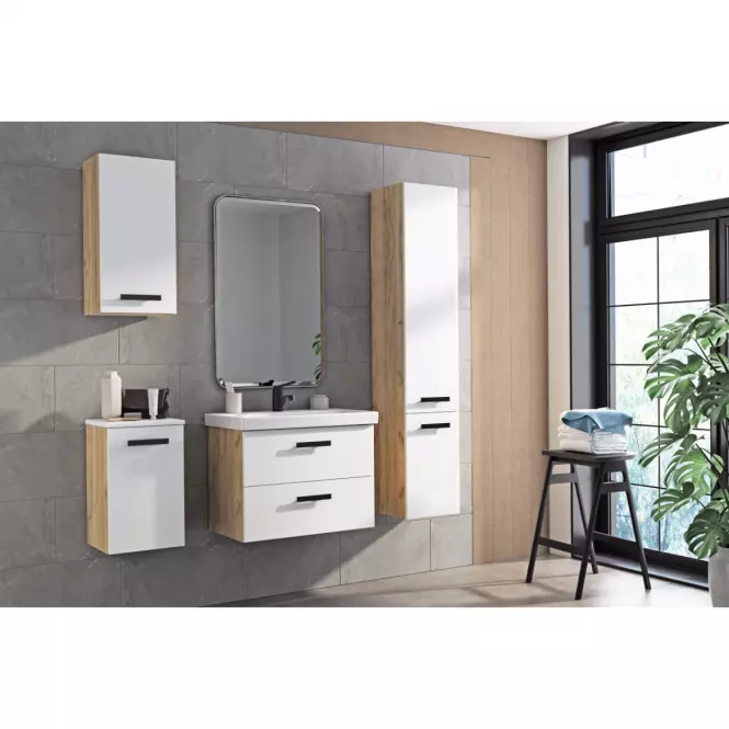 Zestaw Songa 50 cm 2S dąb/biały