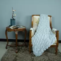 Koc Elza 170x220 cm Gris Claro