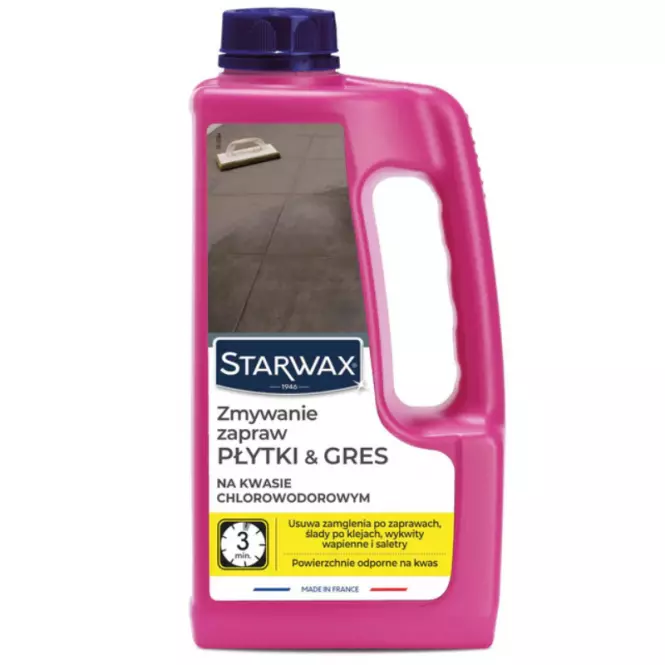 Starwax Zmywacz Zapraw Płytki & Gres 1l