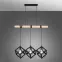 Lampa FONTE 6129 CZARNY LW3