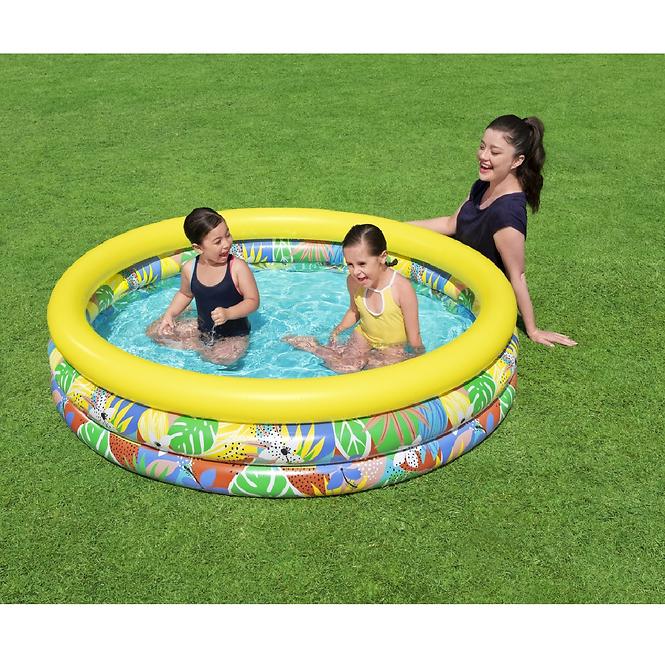 Nadmuchiwany basen dla dzieci 1,68 x 0,38 m 51203