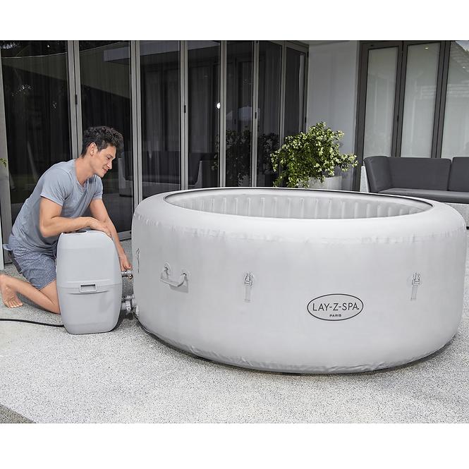 Jacuzzi ogrodowe SPA 1,96 x 0,66 m Paris Lay-Z-Spa®  AirJet™ 60013