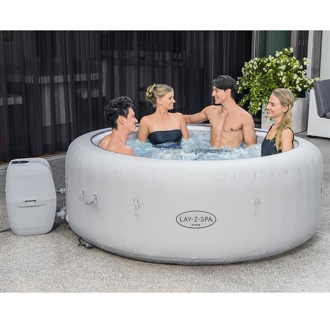 Jacuzzi ogrodowe SPA 1,96 x 0,66 m Paris Lay-Z-Spa®  AirJet™ 60013