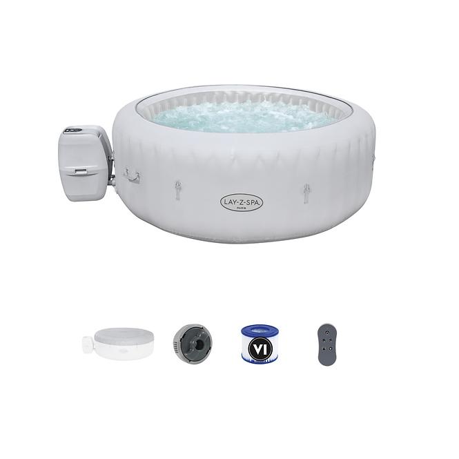 Jacuzzi ogrodowe SPA 1,96 x 0,66 m Paris Lay-Z-Spa®  AirJet™ 60013