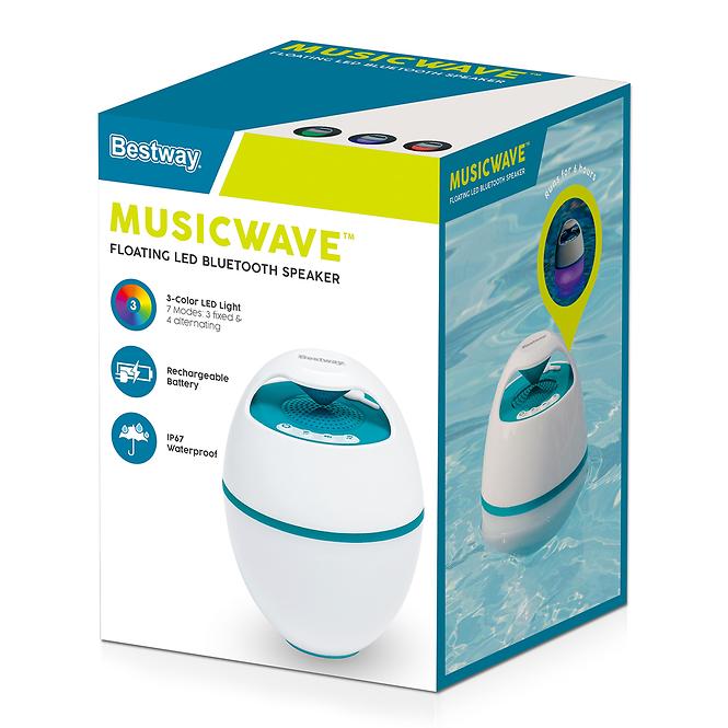 Pływający głośnik Bluetooth Bestway® MusicWave™ LED 58700