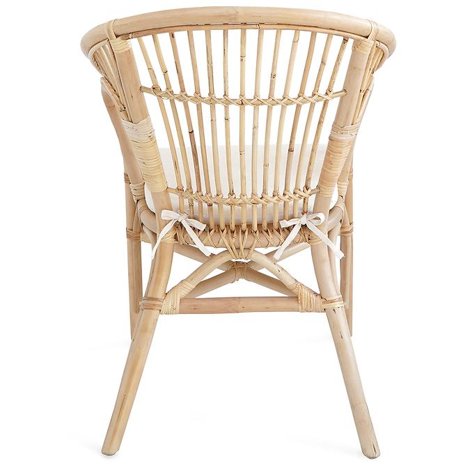 Krzesło Dion z naturalnego rattanu