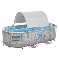 Baldachim/zadaszenie przeciwsłoneczne do basenu naziemnego Bestway® 2.11-3.44 m 58746