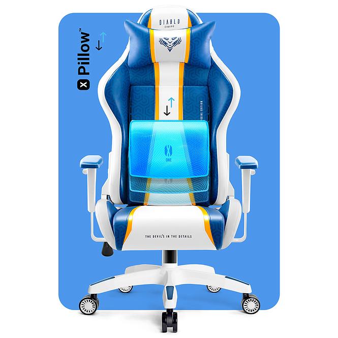 Fotel Gamingowy Normal Diablo X-One 2.0 Aqua Blue