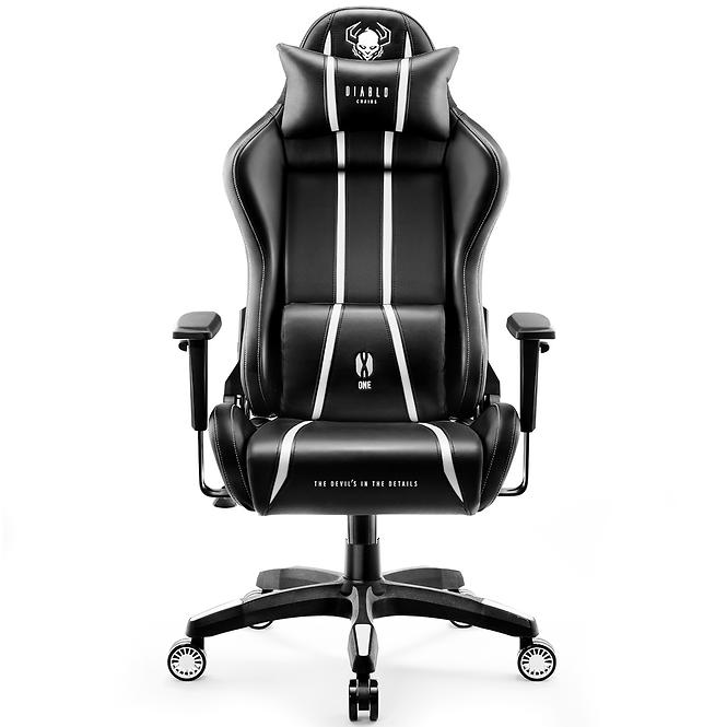 Fotel Gamingowy King Diablo X-One 2.0 Czarny/Biały