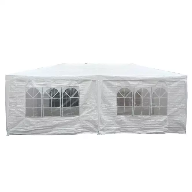 Pawilon ogrodowy 3x6x2,7 m biały