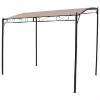 Pawilon ogrodowy 2x3 m brązowy