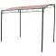Pawilon ogrodowy 2x3 m brązowy