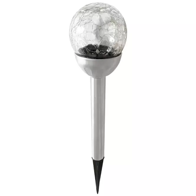 Lampa solarna INOX 8CM CRACK EKO0609