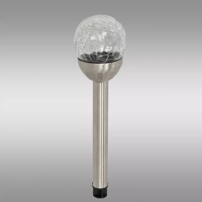 Lampa solarna INOX 8CM CRACK EKO0609