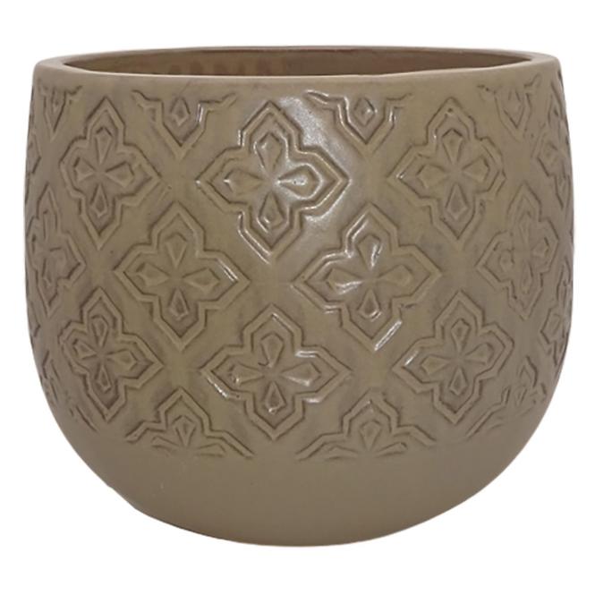 Doniczka ceramiczna R 969-8.5 COFFEE-180