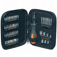 Black+Decker Zestaw Nasadek i Bitów 56szt A7104