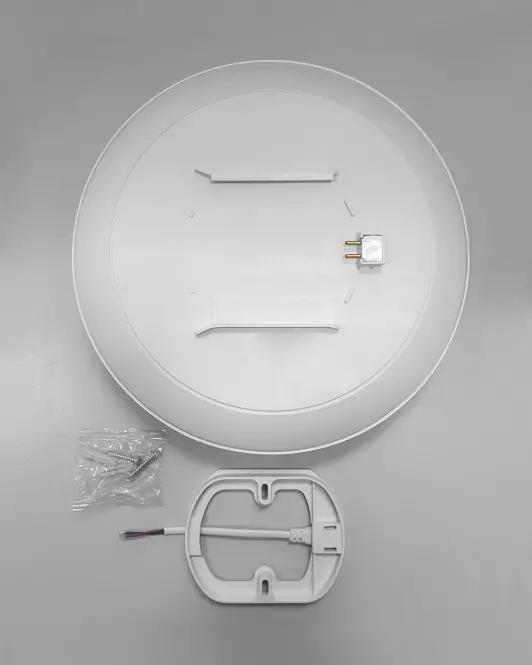 Plafon QTEC 12W 4000K czarny,2