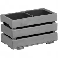 Skrzynka 23x43x26 cm szara 2V