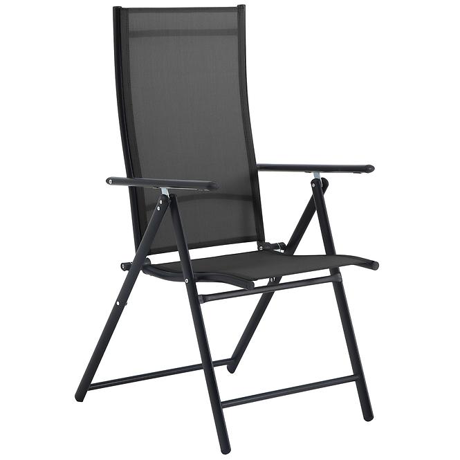 Krzesło Pia 7-pozycyjne czarne