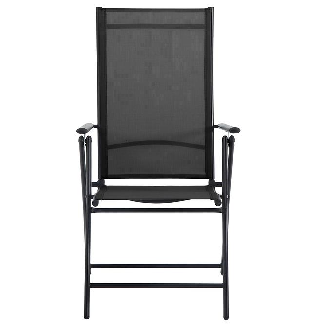 Krzesło Pia 7-pozycyjne czarne