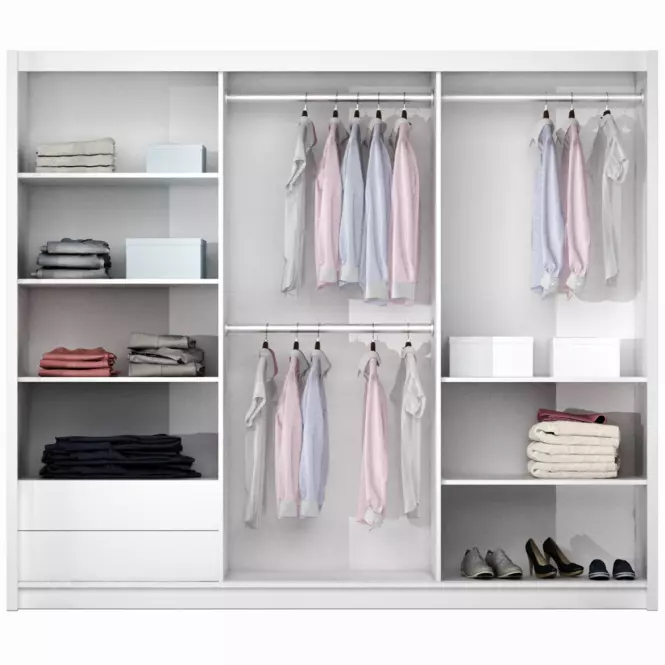Szafa Vigo 250 platinum / lustro