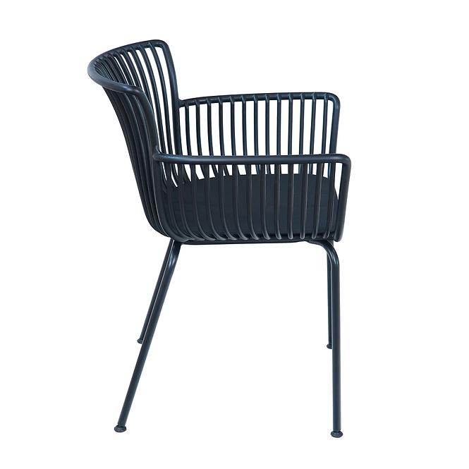Krzesło ogrodowe Dakota czarne