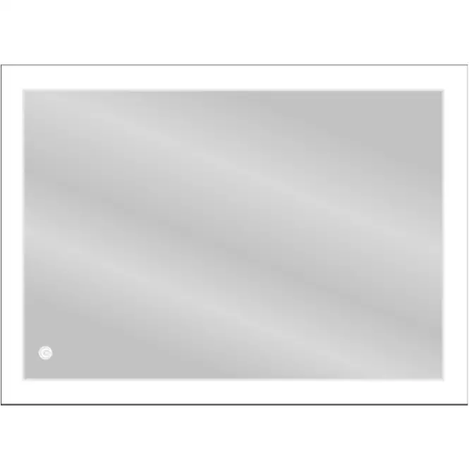 Lustro łazienkowe z oświetleniem LED + dotykowy włącznik 60x80