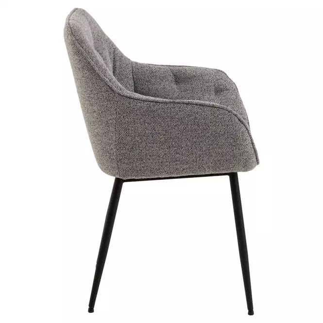 Krzesło do jadalni grey 2 szt