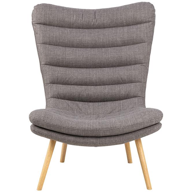 Krzesło wypoczynkowe grey-brown