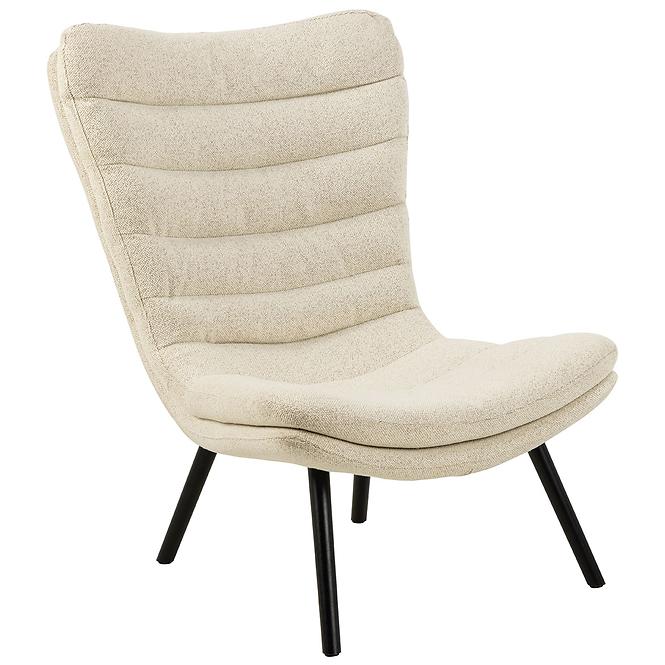 Krzesło wypoczynkowe cream