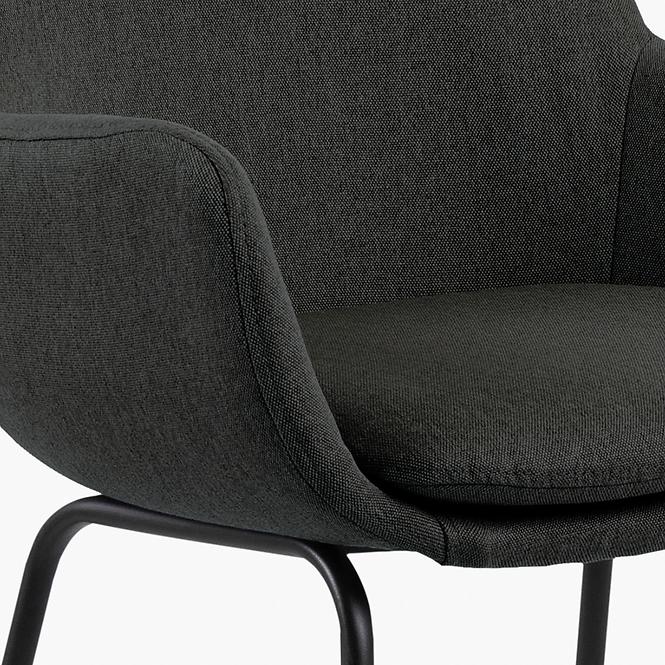 Krzesło barowe dark grey 2 szt