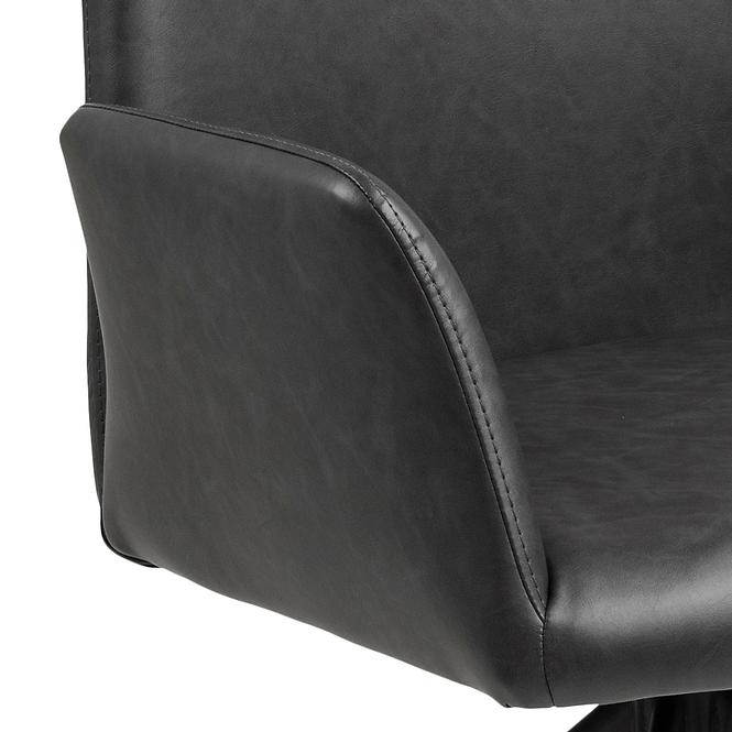Krzesło do jadalni retro black