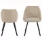 Krzesło do jadalni beige 2 szt,4