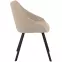 Krzesło do jadalni beige 2 szt,5