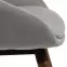 Krzesło do jadalni light grey 2 szt,7