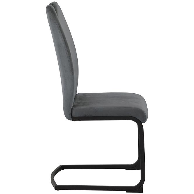 Krzesło do jadalni dark grey