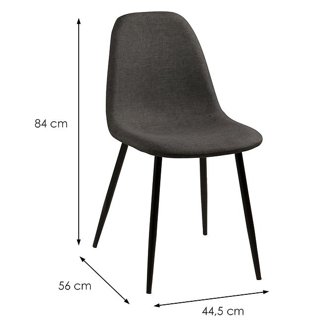 Krzesło do jadalni light grey