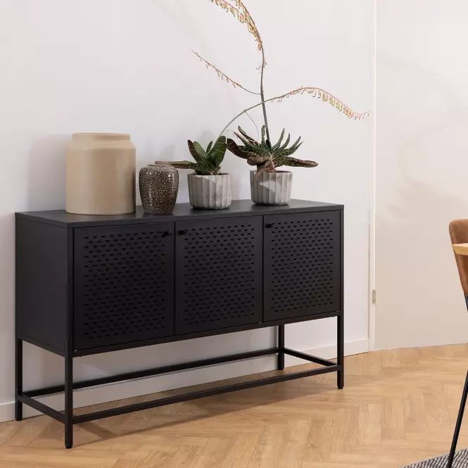 Komoda matt black