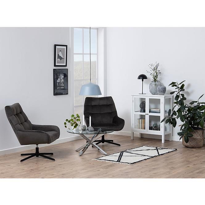 Krzesło wypoczynkowe grey-brown