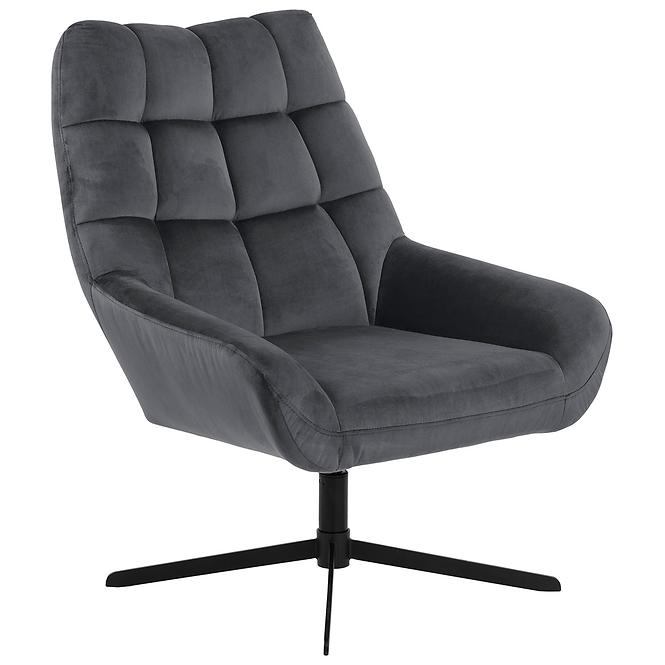 Krzesło wypoczynkowe dark grey
