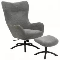 Fotel anthracite