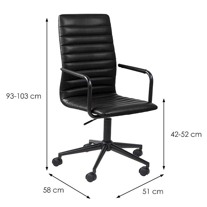 Krzesło biurowe black