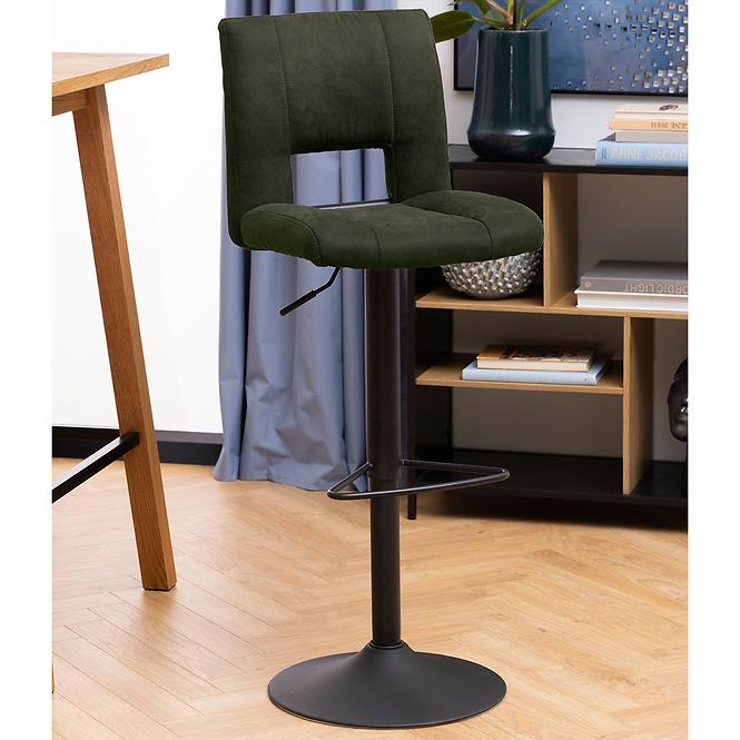 Krzesło barowe olive green 2 szt
