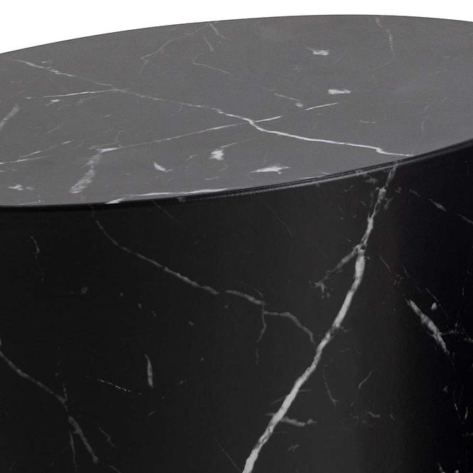 Stółi black marble