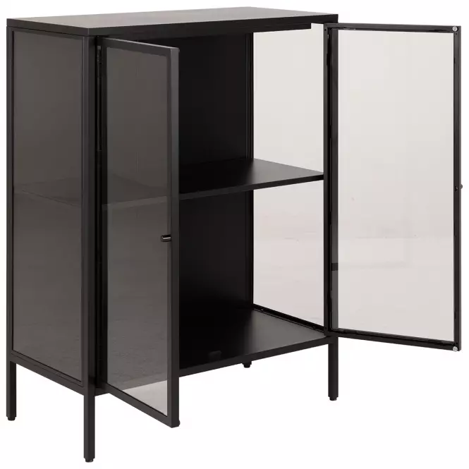 Regał matt black