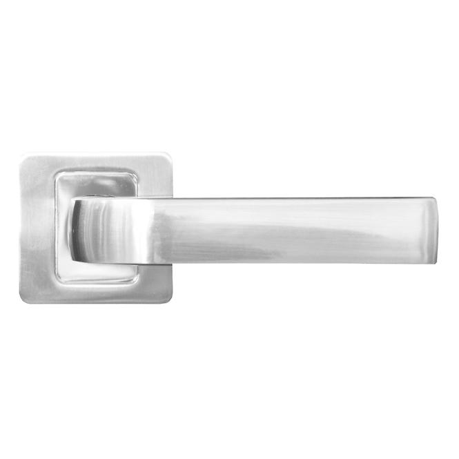 Klamka drzwiowa ENTRA R62 nikiel/satyna/chrom