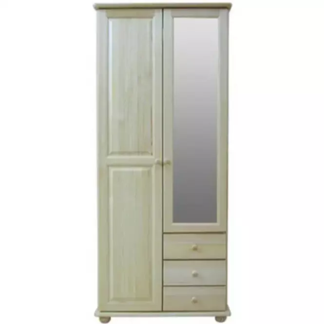 Szafa 38B sosna 2D/3 + lustro
